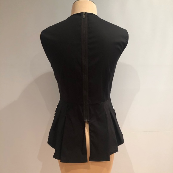 BCBG floral peplum top - Picture 4 of 6